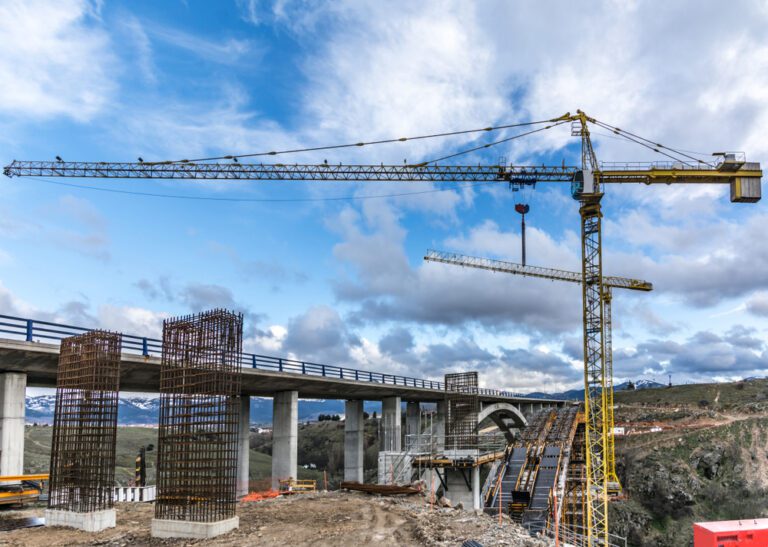 Construction,Of,A,Bridge,In,Spain